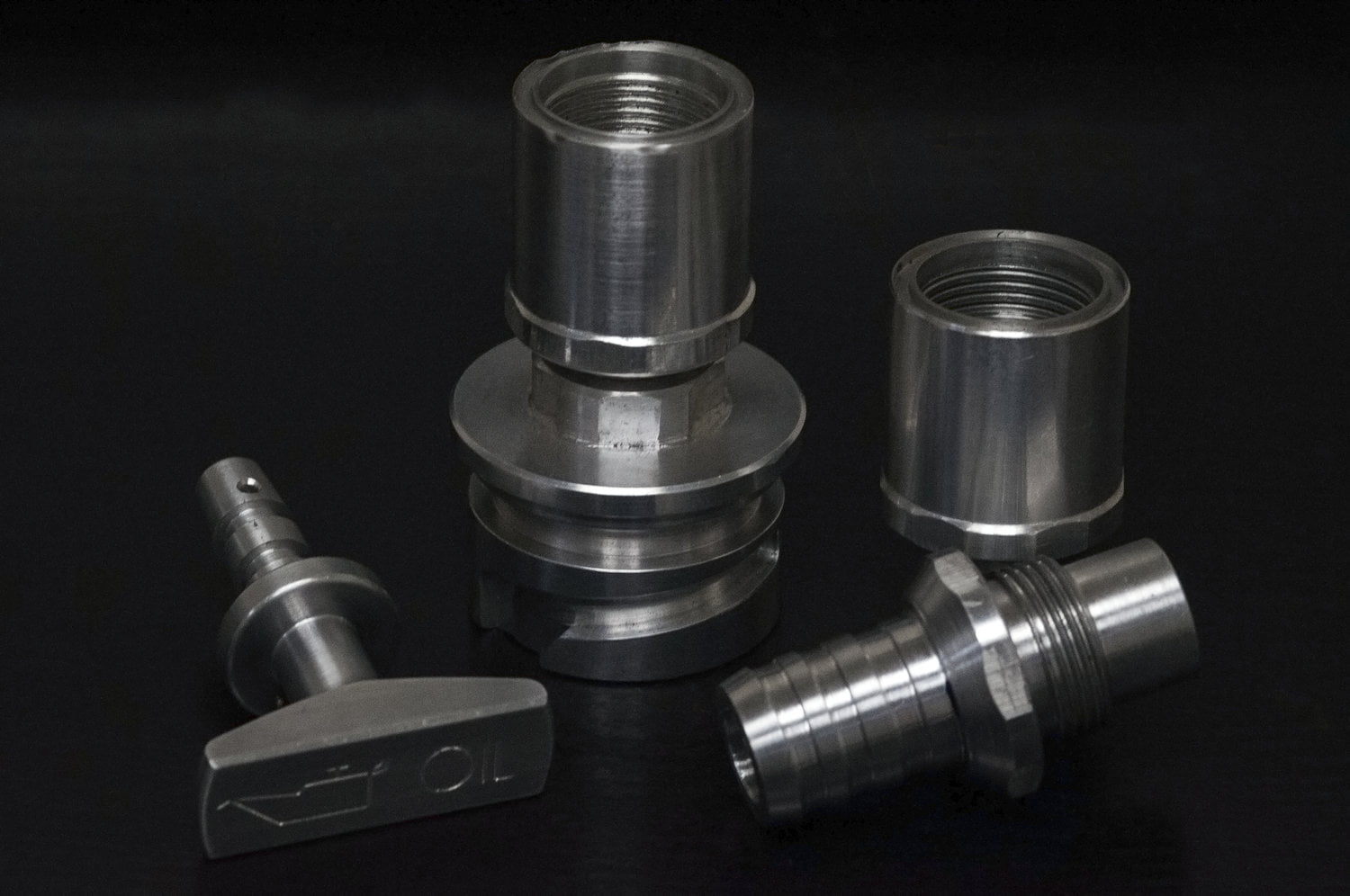 Precision machined CNC part