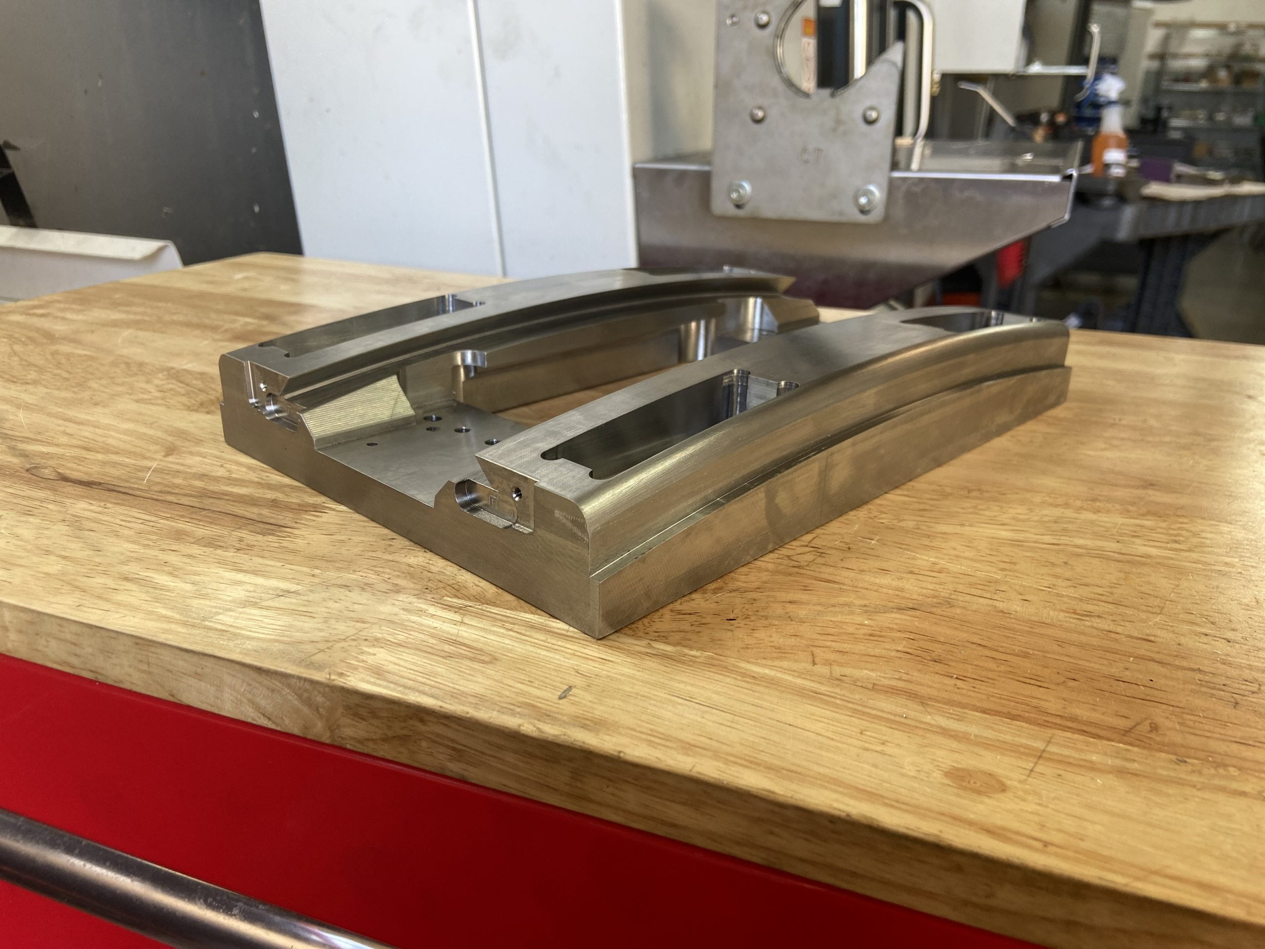 Precision machined CNC part