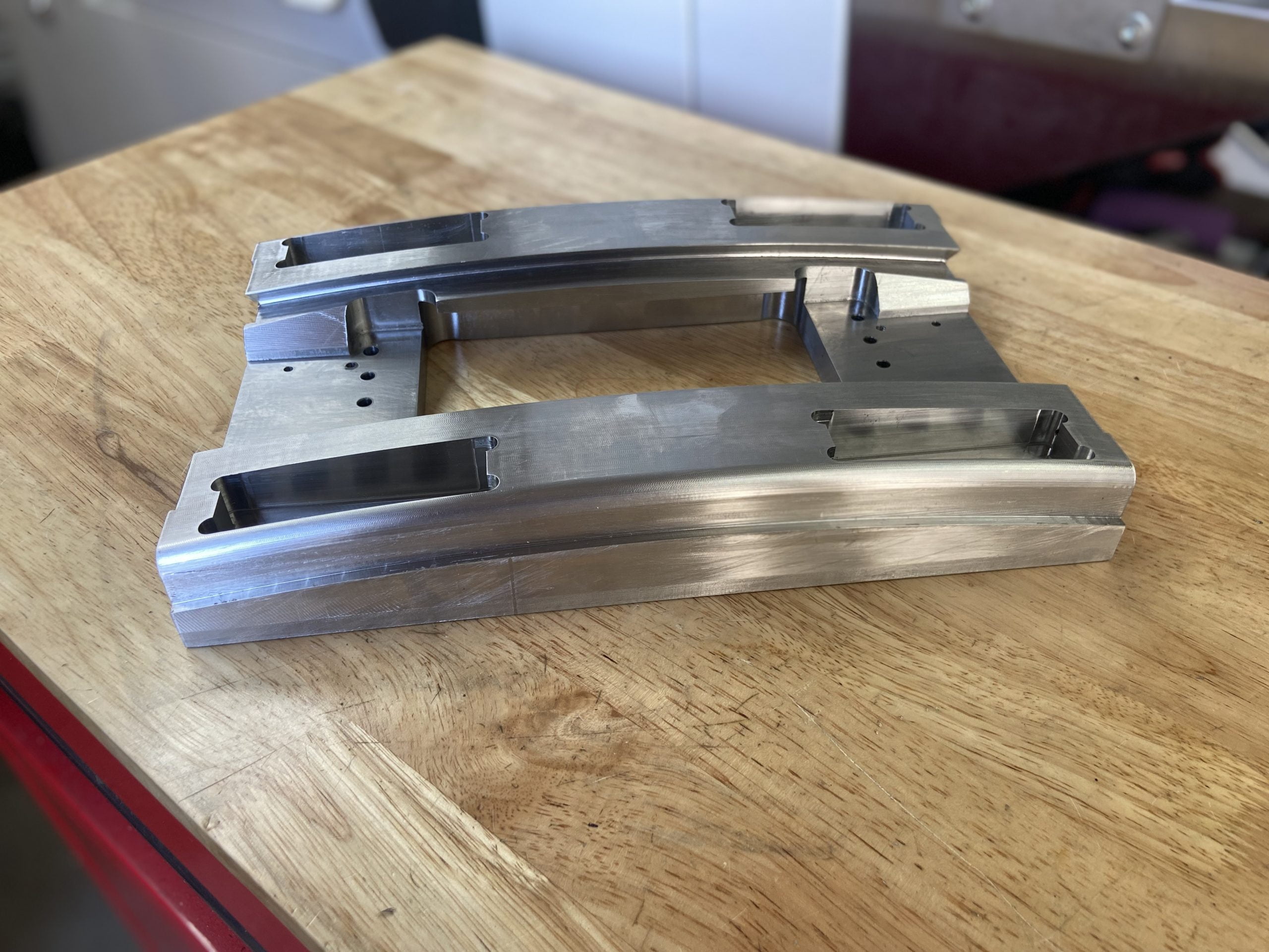 Precision machined CNC part