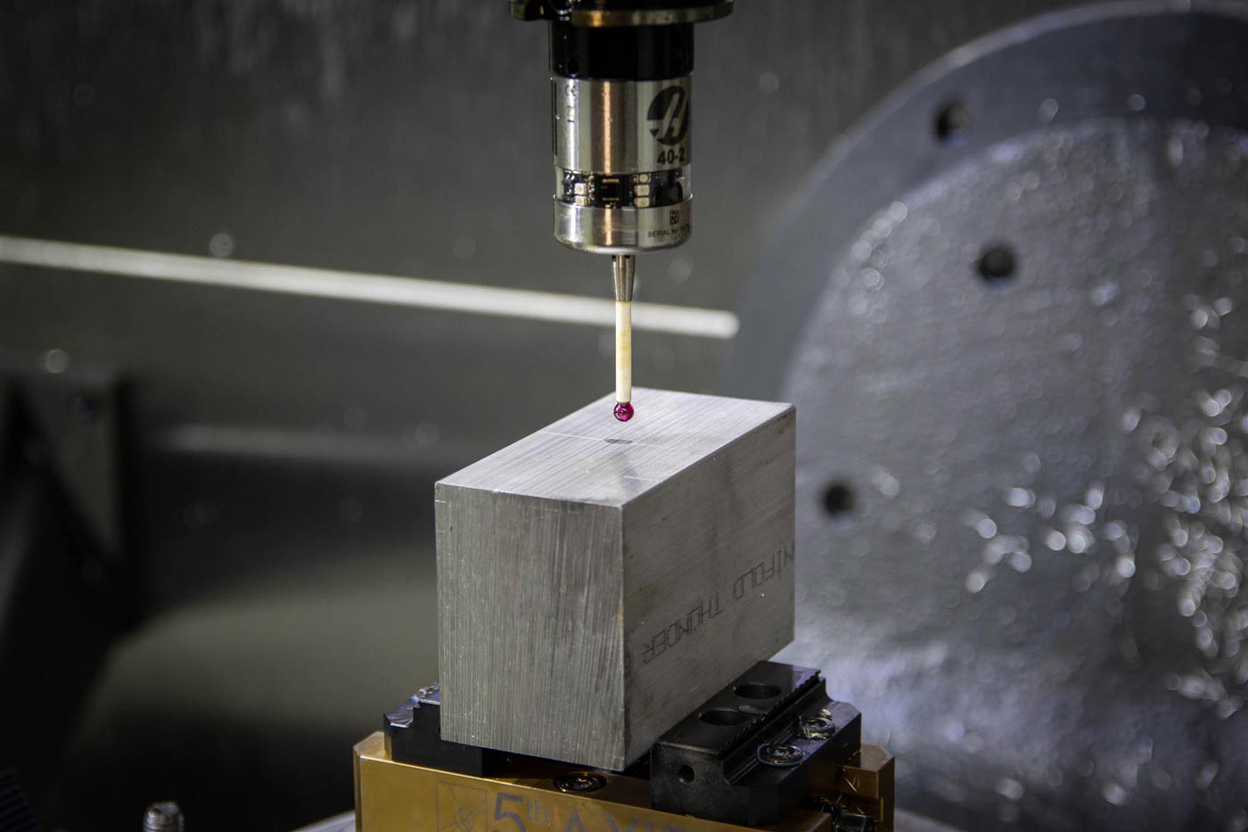 Precision machined CNC part
