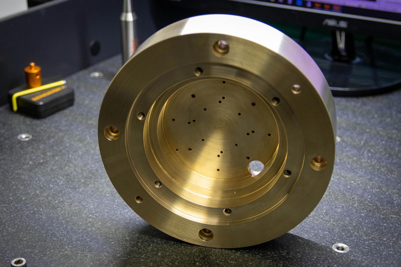 Precision machined CNC part